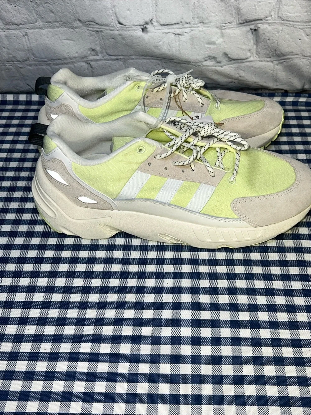 Adidas ZX 22 Boost GY5271 Lime Green Gray Men’s Size 11.5 NWT